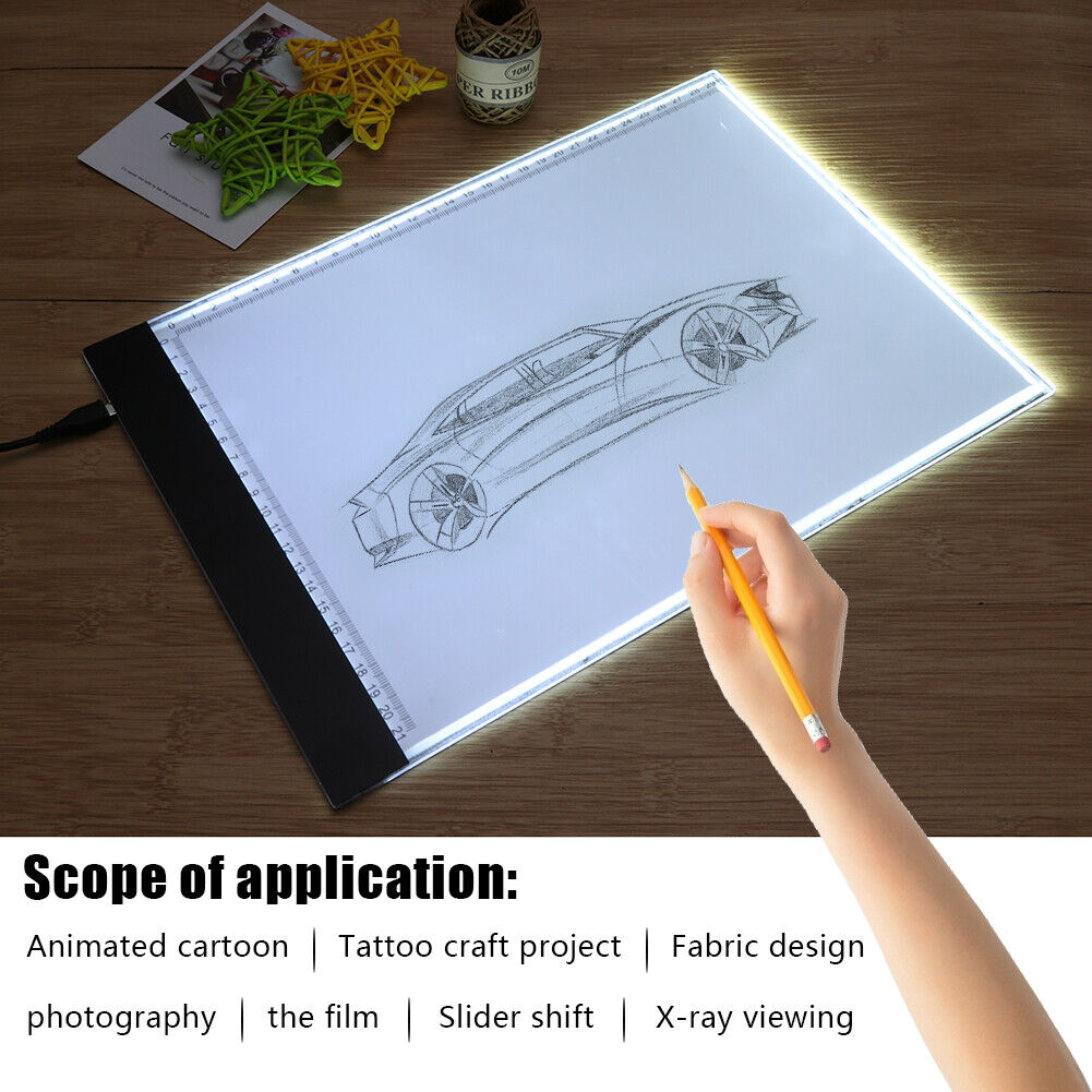 USB Powered A4 Drawing Tablet Digital Graphic Pad Painting Writing Board