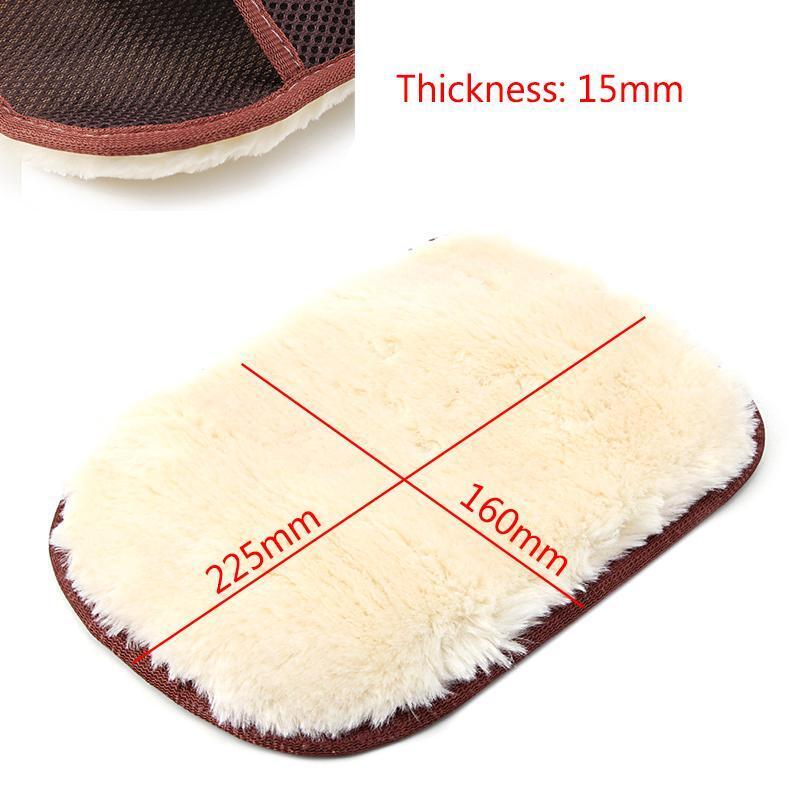 Faux Wool Soft Car Wash Glove Cleaning Brush Auto Moto Glass Washer Brushes Tool