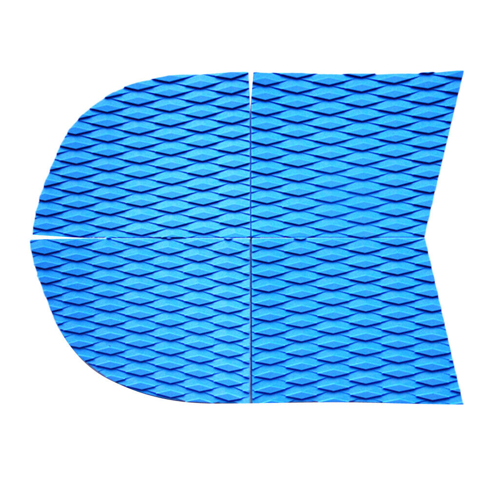 Non-slip EVA Surfboard 9 Full Deck Grip Mat with 4 Dog Traction Pad Tail Pad