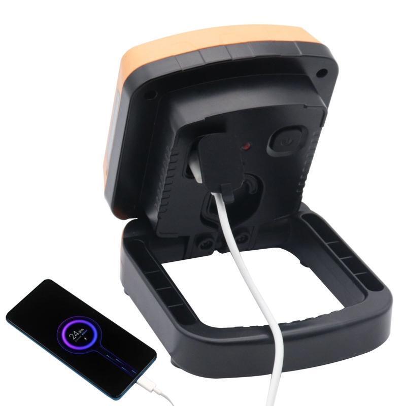 Rechargeable LED Work Light USB Cordless Worklight Tool for Garage Shop Job Site
