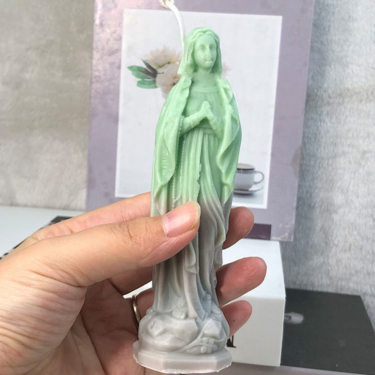 Mold Handmade Plaster Nordic Goddess Ornaments Creative Chocolate Fondant Moulds