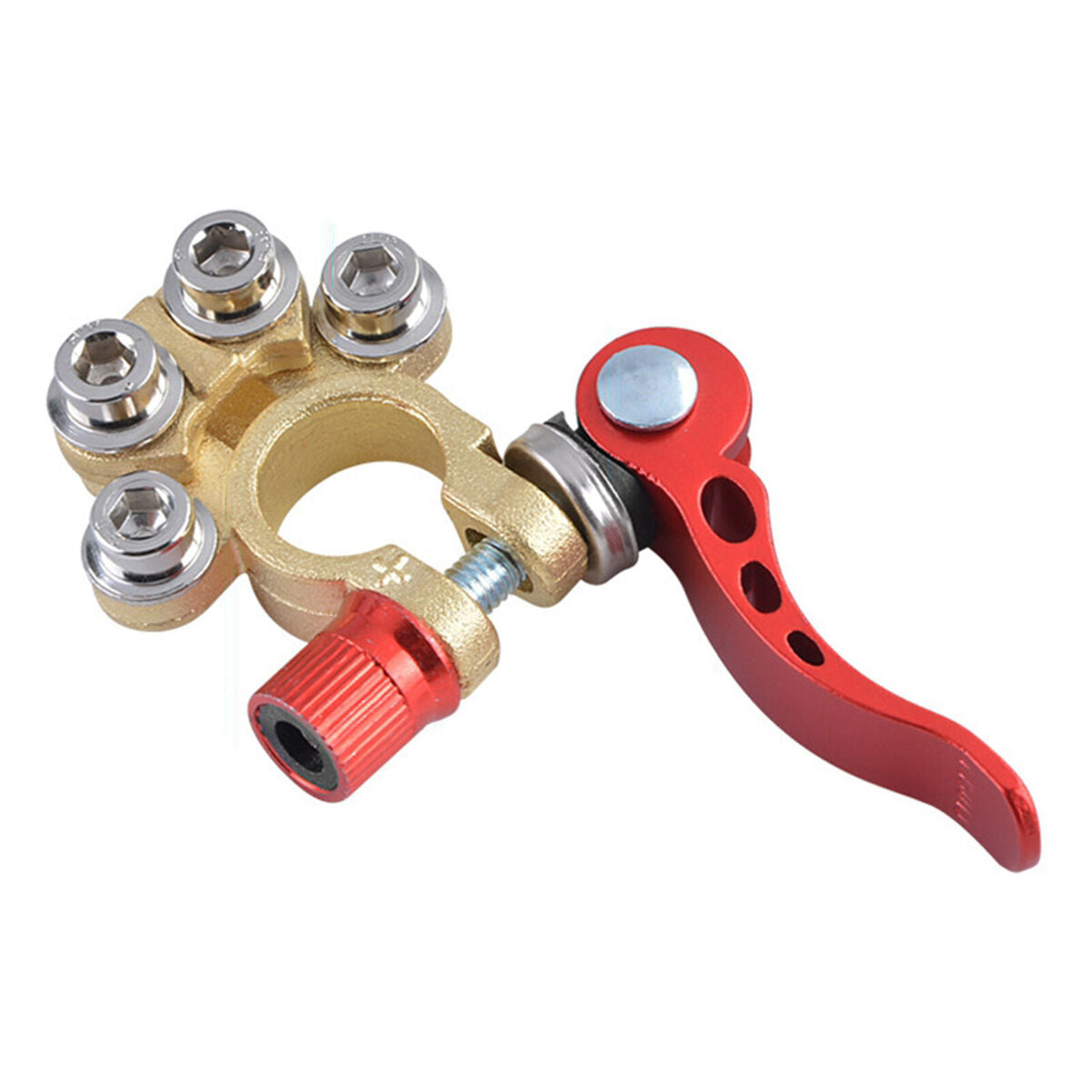 1 Pair Marine Boat Car Top Post Battery Terminal Connector Clamps RV Caravan