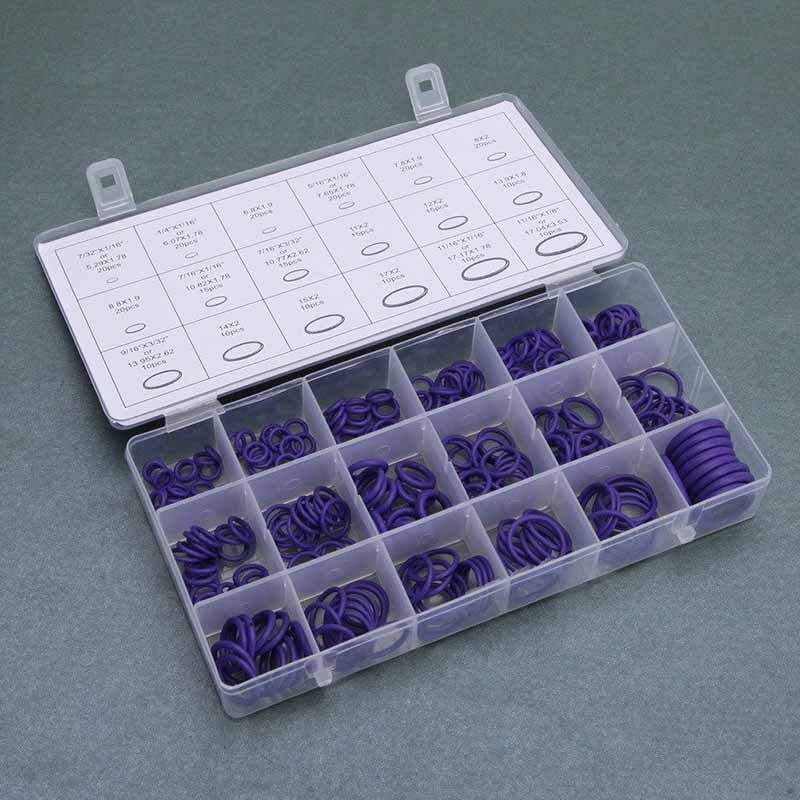 270X Rubber O Ring Washer Seals Assortment Set Kit 18 Sizes For Hydraulic Pumps