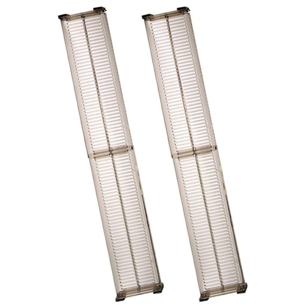 2Pcs Durable Adjustable Drawer Divider  Drawer  Socks