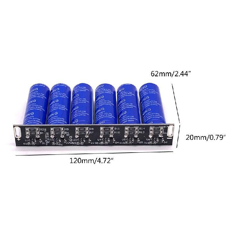 6pcs/set Super Farad Capacitor 16V 16.6F High Current Ultracapacitor