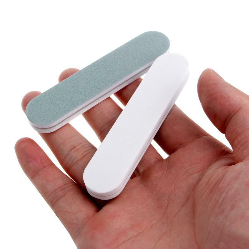 10Pcs Mini Jewelry Polishing Strip Buffer Nail Art Sanding Files Manicure Tools