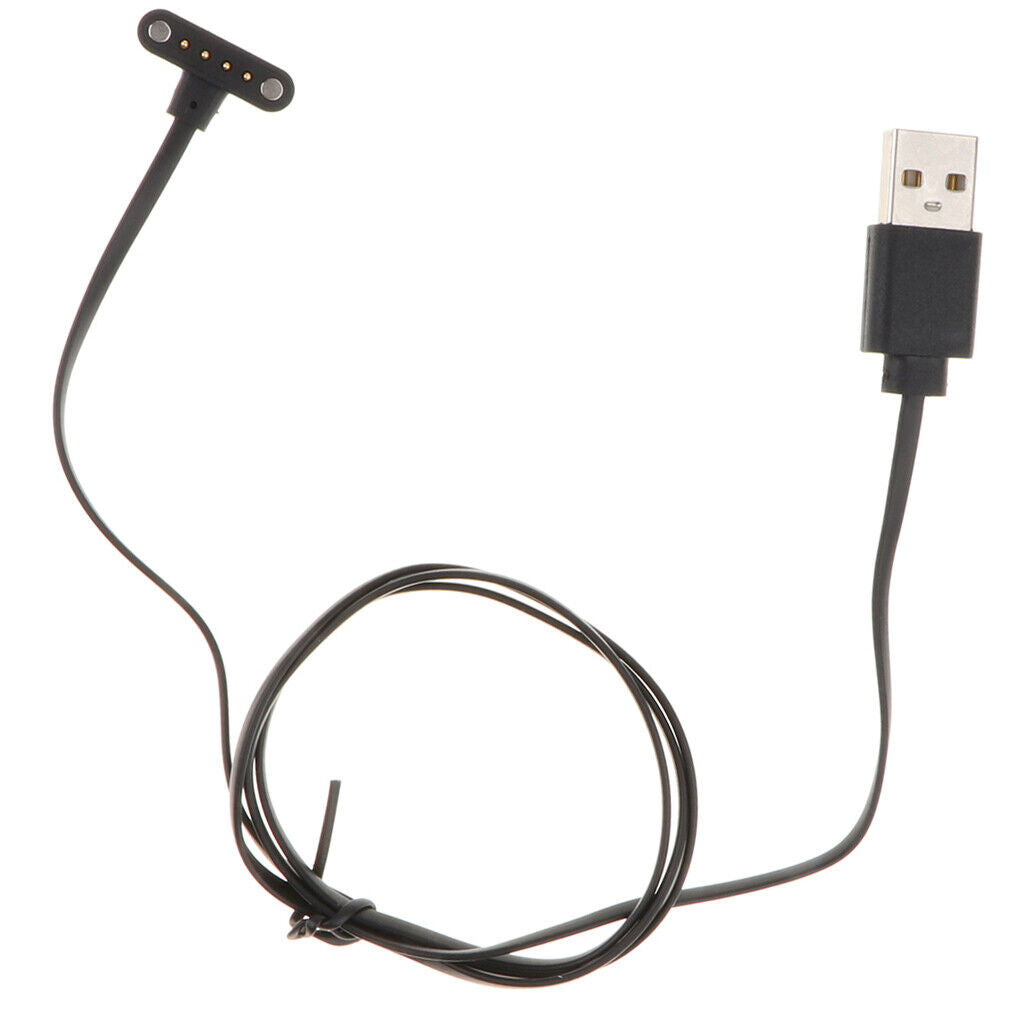 2 Pieces  four pin USB Watch Charging Cable Magnetic Charging