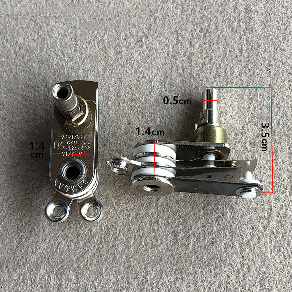 Steam Bottle Iron Thermostat+Knob Unit for 787 94B94A Electric Iron Accessories