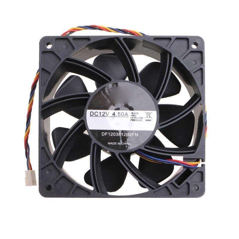 7000 rpm DC Brushless Cooling Fan DF1203812B2FN Miner Cooling Fans 4P 12V 4.5A