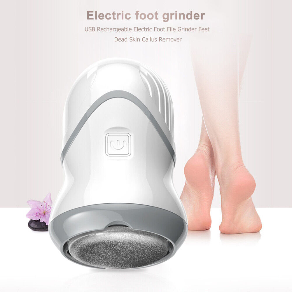 USB Rechargeable Electric Foot File Grinder Feet Dead Skin Callus Remover
