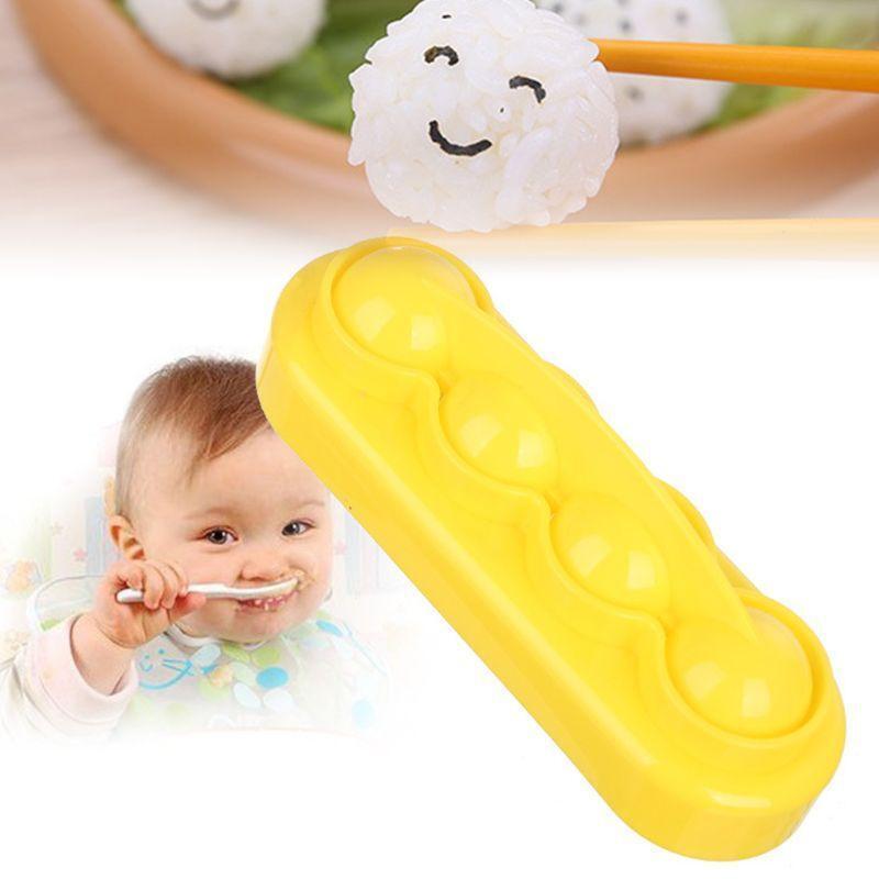 Onigiri Mold Rice Ball Sushi Maker DIY Handicraft Bento Accessories with Spoon
