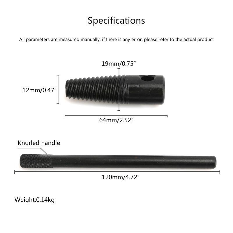 Tap Faucet Valve Screw Extractor Pipe Remover Tools Damaged Bolt Extractor Cr-v