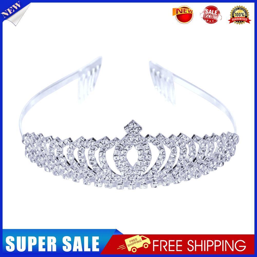 Hot Style Bride Wedding Dinner Children Tire Crown And Diamond Ornaments
