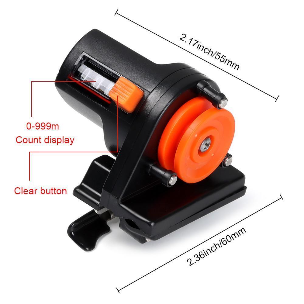 Tools Tackle Accessories Fishing Lines Meter Lenght Gauge Depth Finder Counter