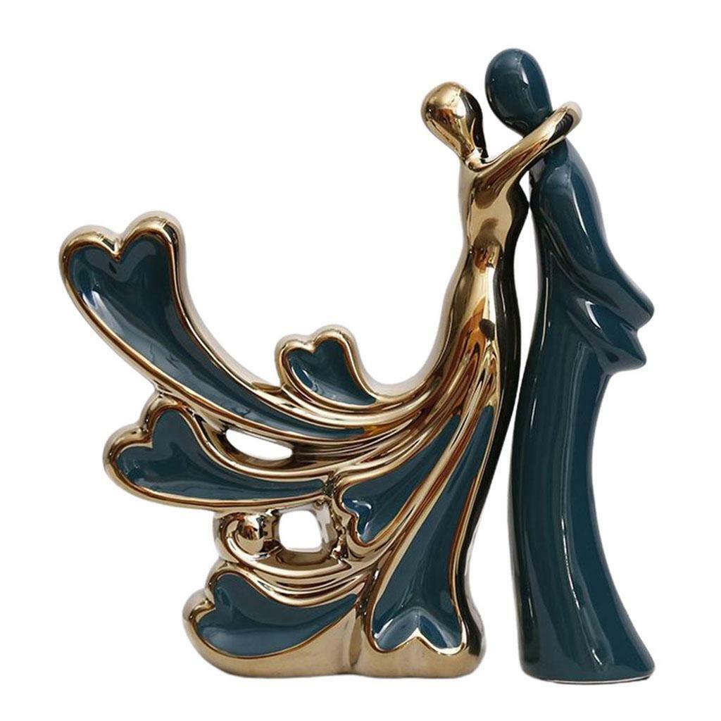Tabletop Sculpture Desktop Decoration  Statue Present Couple