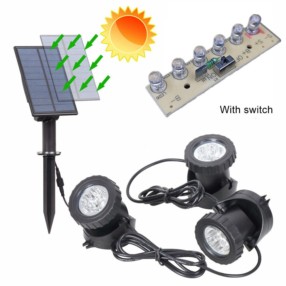 1.2V Solar Lawn Light Circuit Board with Switch Underground Light Control