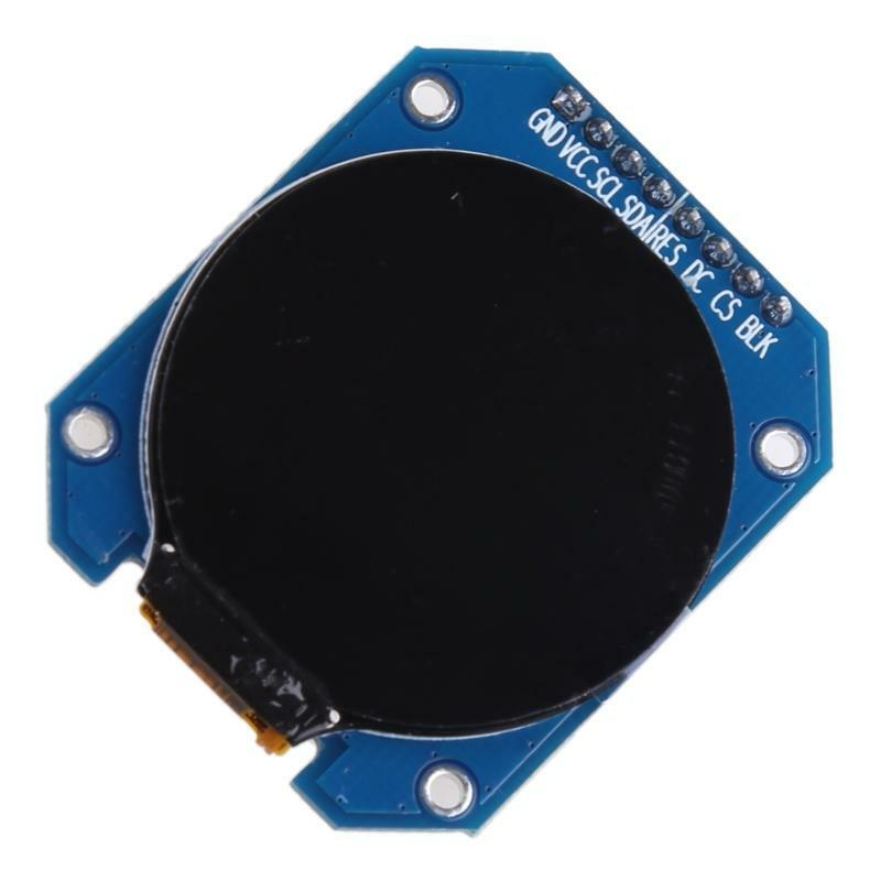 1.28'' LCD Display Module RGB IPS 240x240 GC9A01 Driver 4-Wire SPI Adapter Board