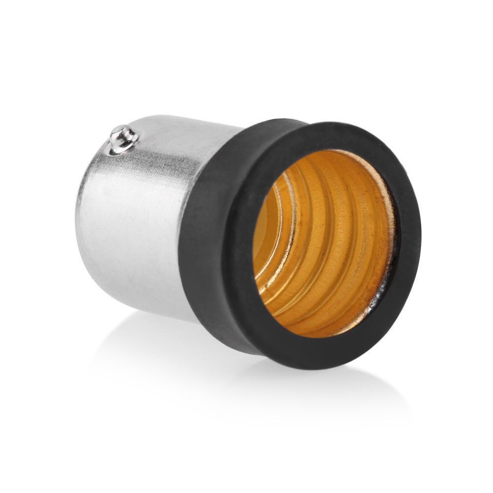 New BA15D to E14 Base LED Light Lamp Bulb Adapter Converter Screw Socket