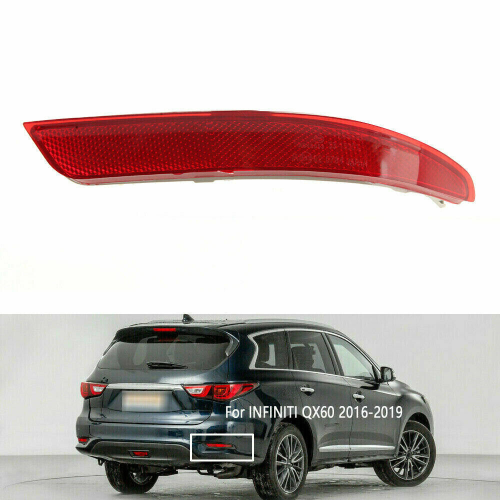 Right Side Rear Bumper Reflector Light Part 265658990D For 2016-19 INFINITI QX60