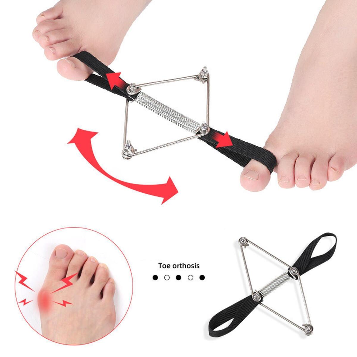 3x Bunion Corrector Toe Stretcher for Hammer Toes for  Men