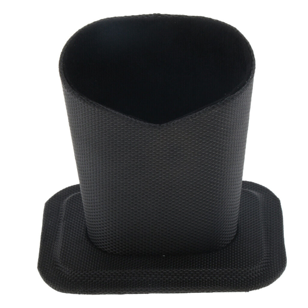 Set of 3 Anti Scratch Eyeglass Holder Stand Upright Glasses Case Black