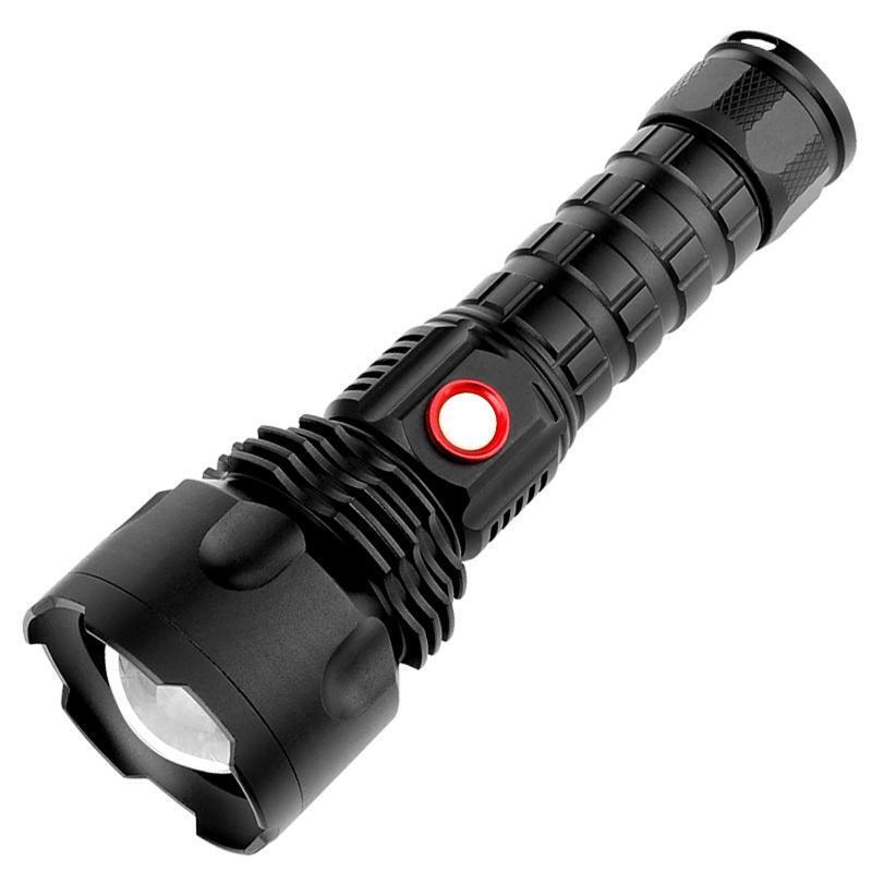 P50 Zoom LED Flashlight with Powerbank Function for Camping Police Emergency