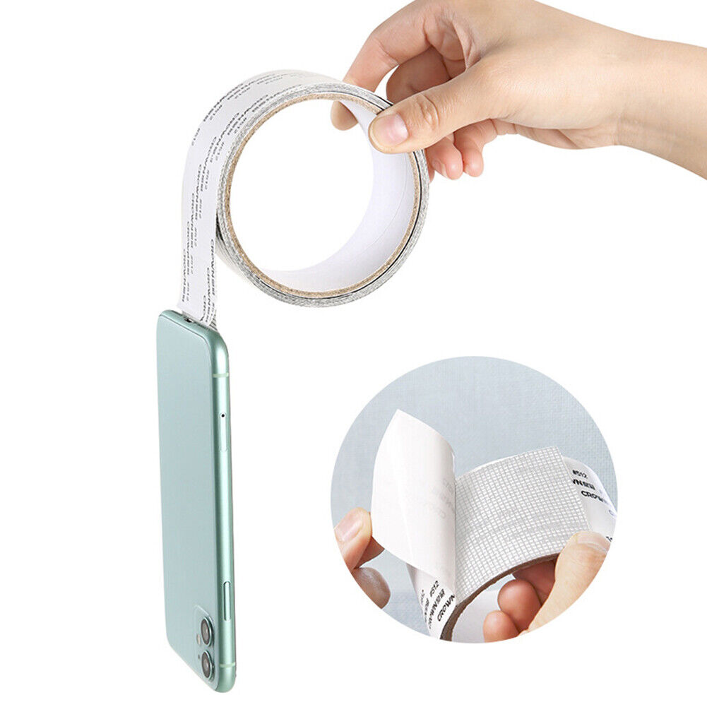 5x200cm Anti-Mosquito Screen Window Patch Self-Adhesive Repair Tape (White)