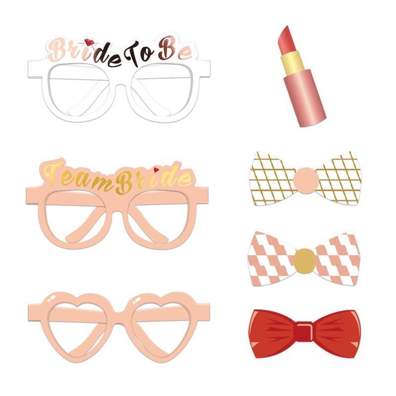 Bride to be Wedding Bachelorette Party Photography Props Set of 23 Decor