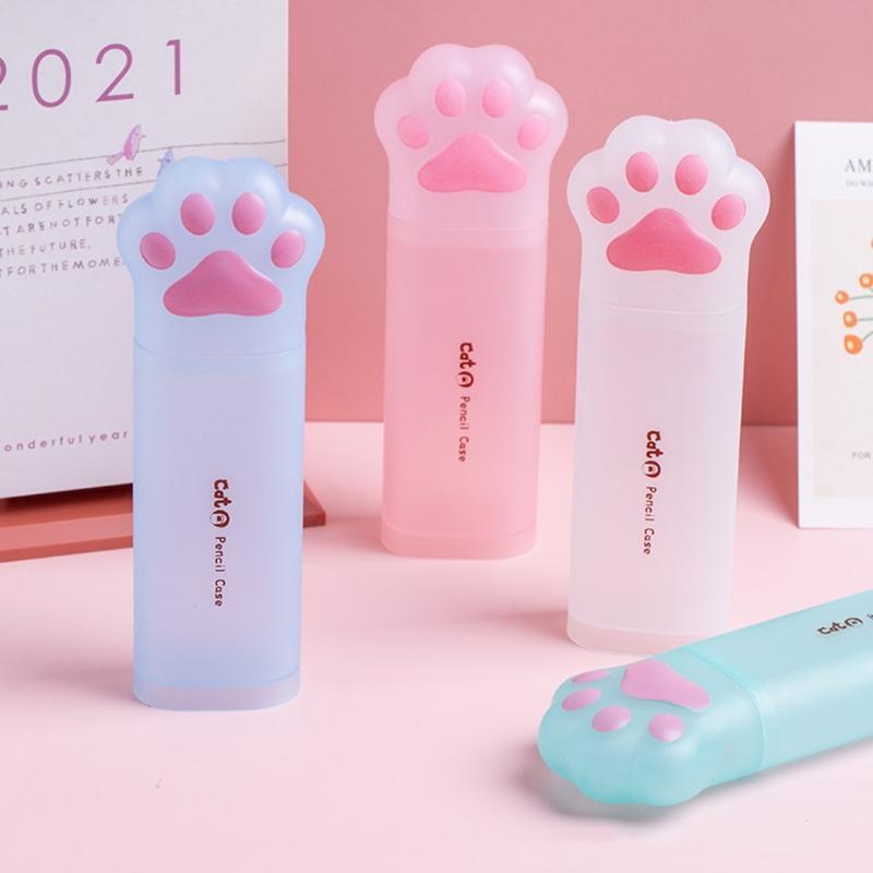 Multifunctional Staionery Case Eyeglasses Holder Box Cute Pencil Case for Kids