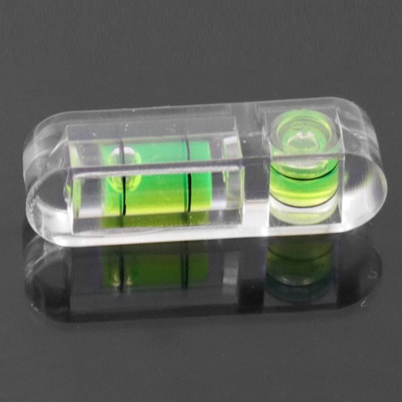 Mini T-Type Bubble Measuring Level Acrylic Adjustment Instrument Two-Dimensional
