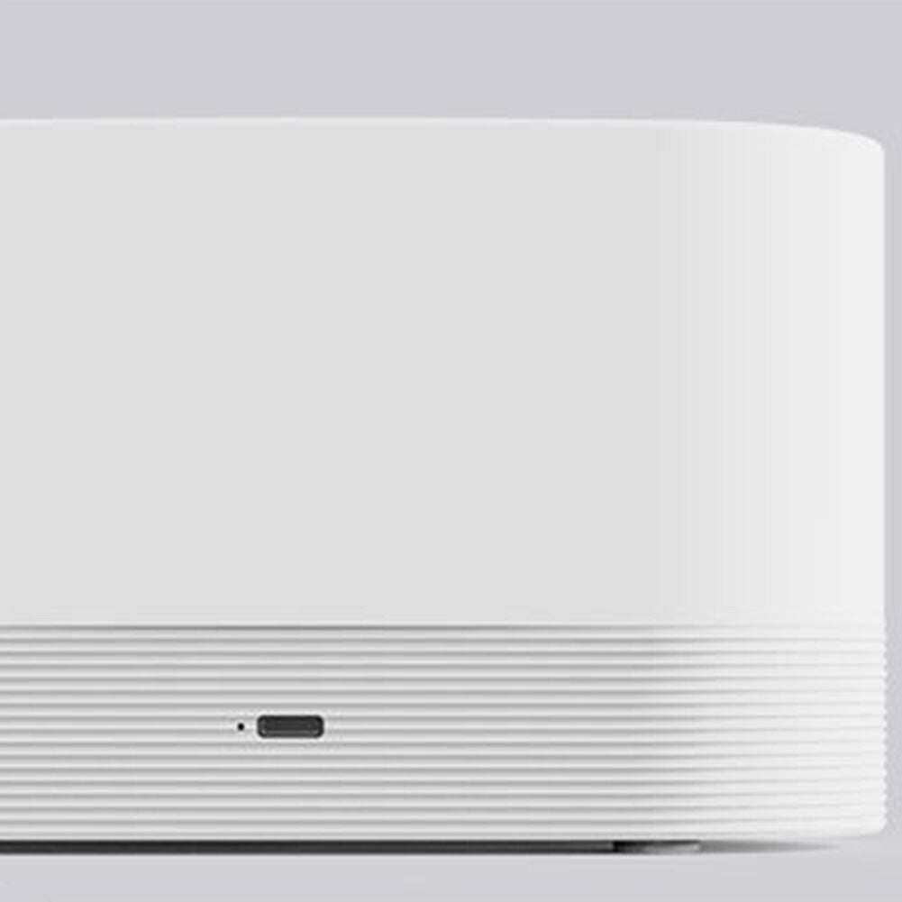 Portable Mute Flame Light Humidifier Aroma Diffuser for Home Office (White)