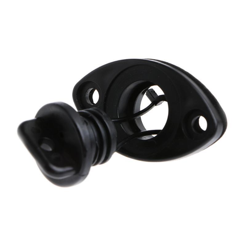 2 Pcs Universal Drain Bungs Plugs With 4 Screws For Dinghy Kayak Canoes Boat Hot