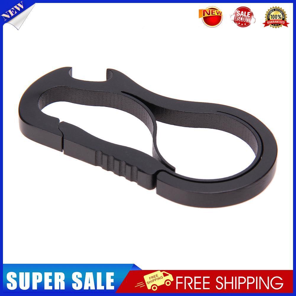 Metal Fast Buckle Outdoor Keychain EDC Equipment Titanium Alloy Carabiner