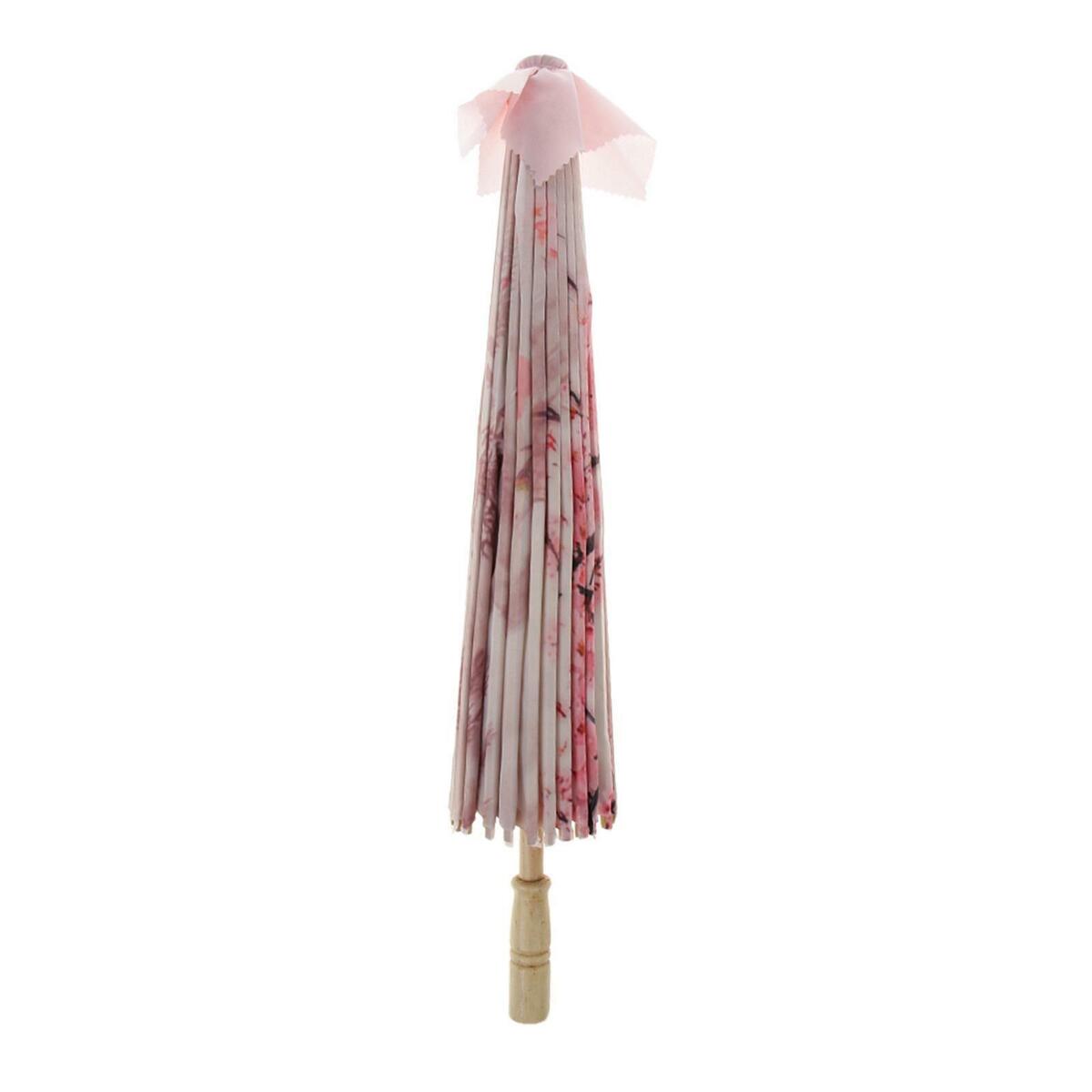 Set of 2 Oil Paper Umbrella Art Umbrella for Parties Decoration Other