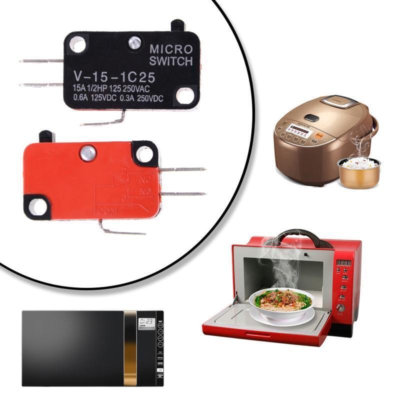Microwave Oven Door Micro Switch 3pins Micro Switches 16A 250V Home Tools