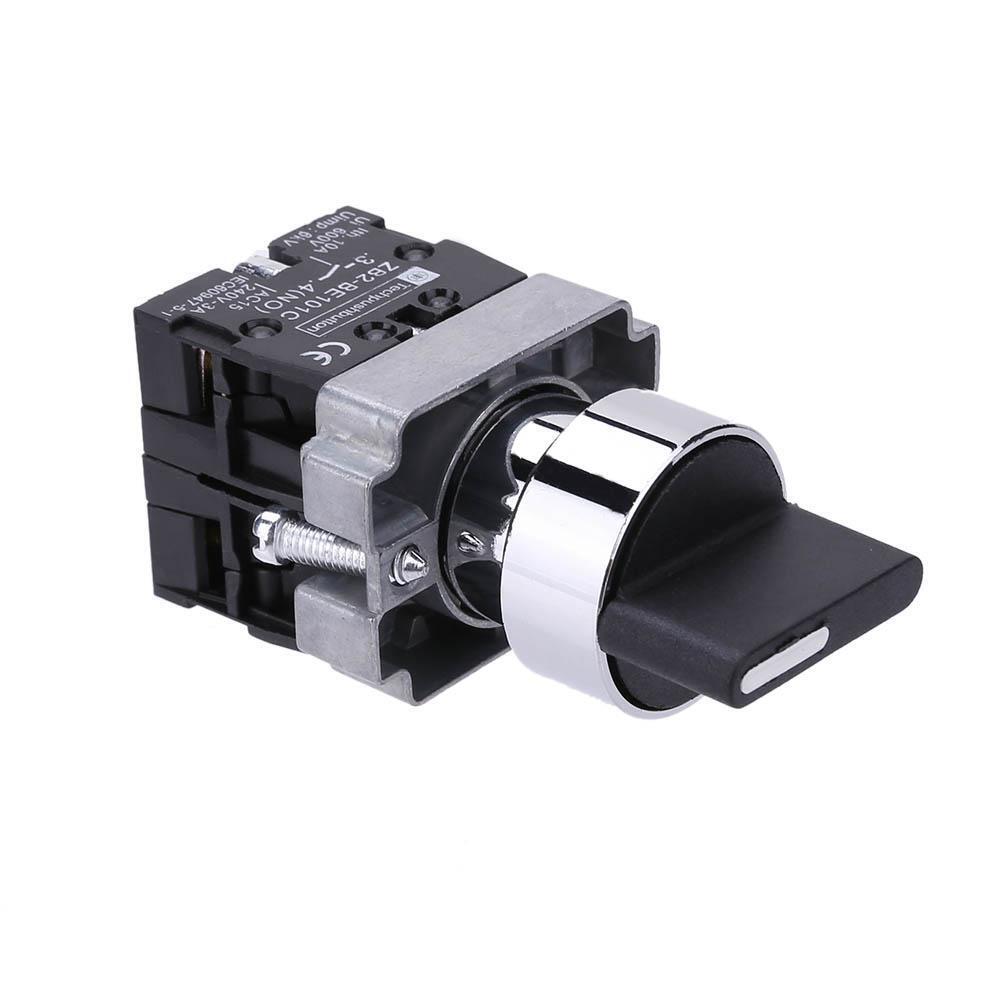 10A 3 Position 2NO Maintained Toggle Select Selector Switch XB2-BD33C