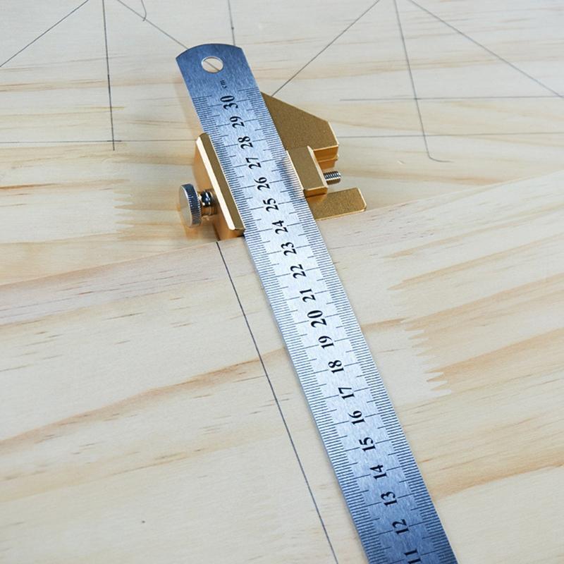 Steel Angle Scriber Steel Ruler Scriber Gauge Positioning Block Carpentry