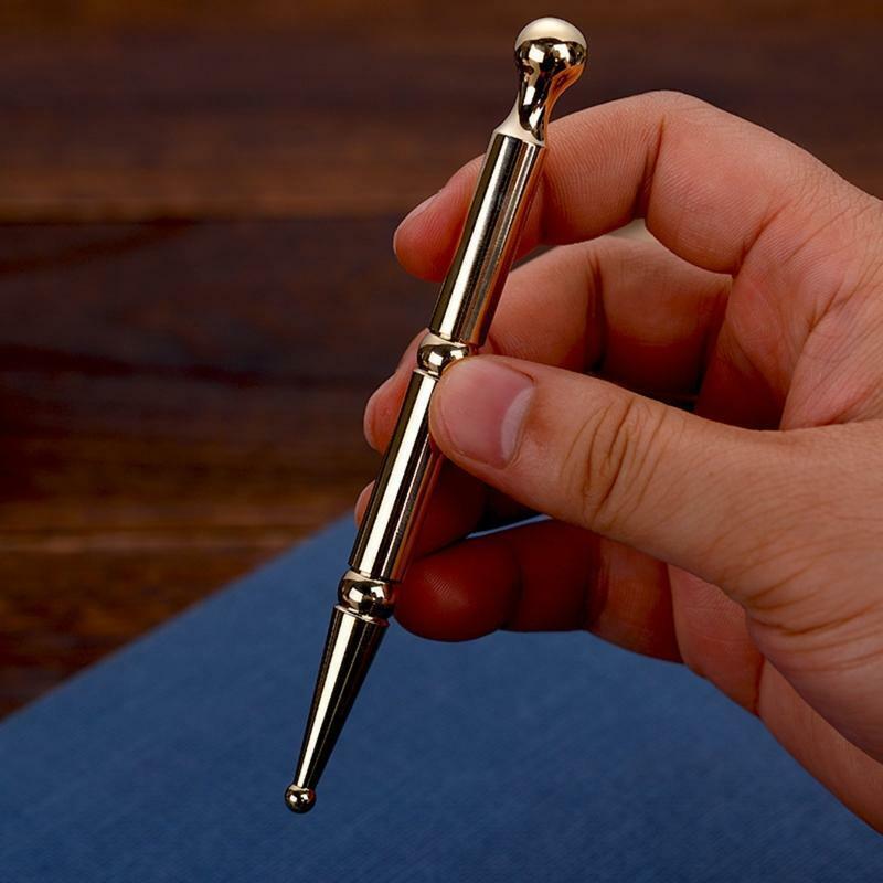 Brass Acupoint Pressing Tool Point Pointing Stick Foot Massager Tendon Pulling