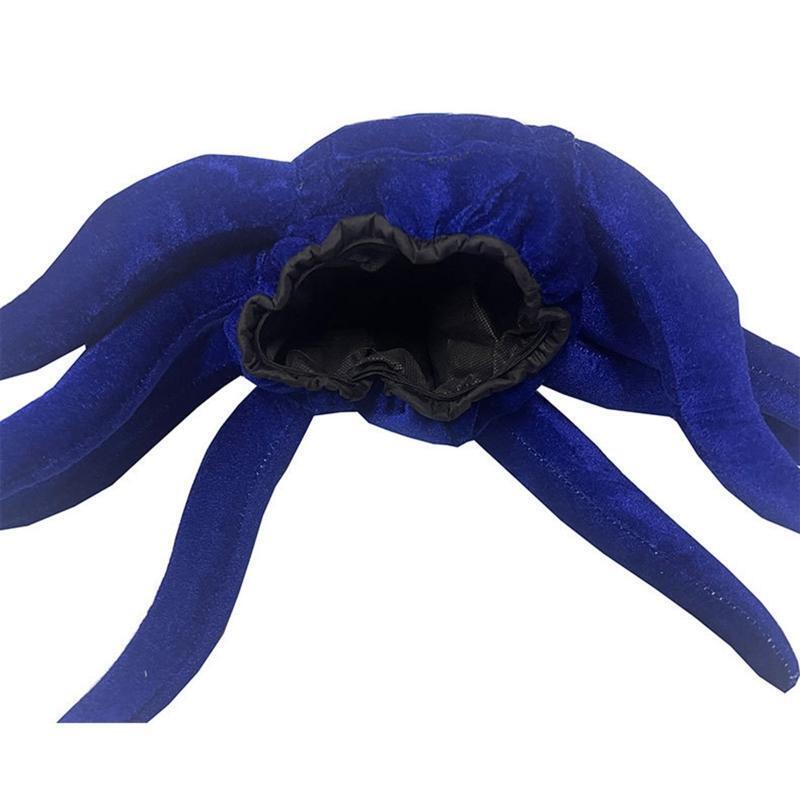 Halloween Octopus Sea Animal Hat Cute Eight Claw Creature Cap Supplies
