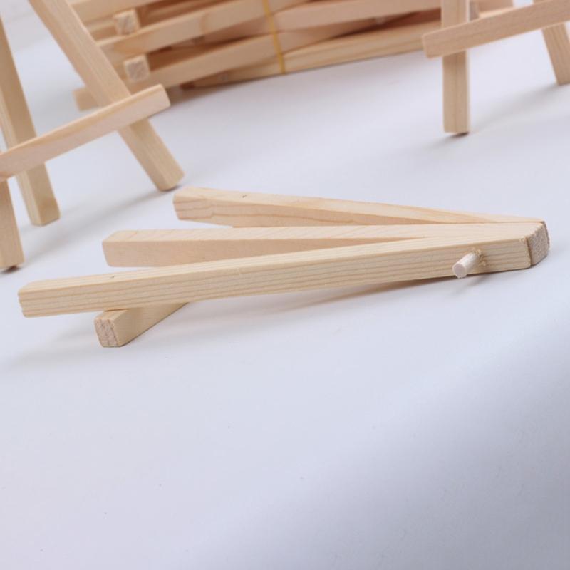 10PCS Artist Easels Painting Holder Tabletop Easels Small Wooden Tripod for Kids
