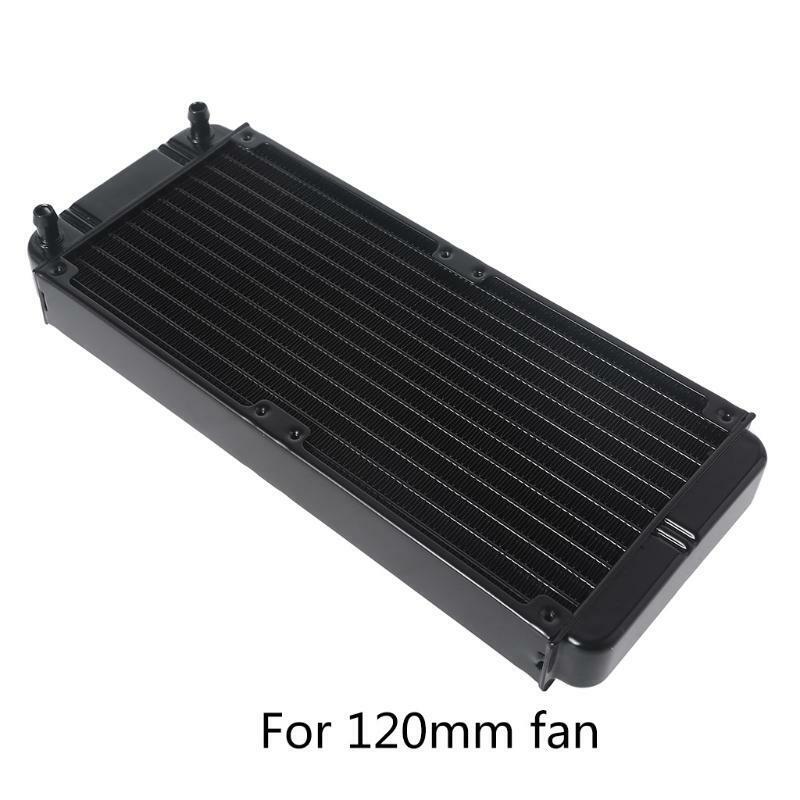 9.4512 Tube Computer Water Cooling Radiator G1/4 Female Thread Heat Dissipation