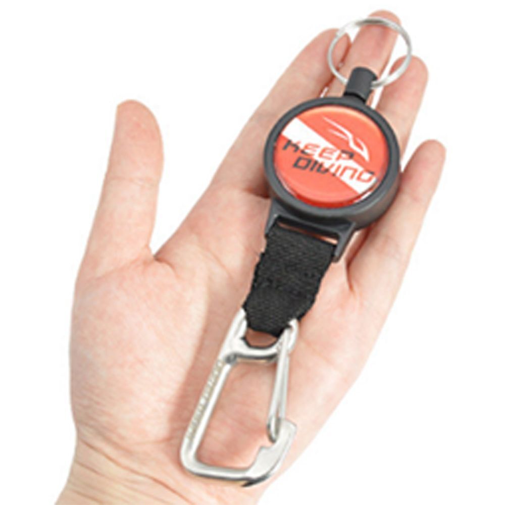 Diving Spring Rope Quick-release Buckle Dive Safety Tool Diving Wire Lanyard