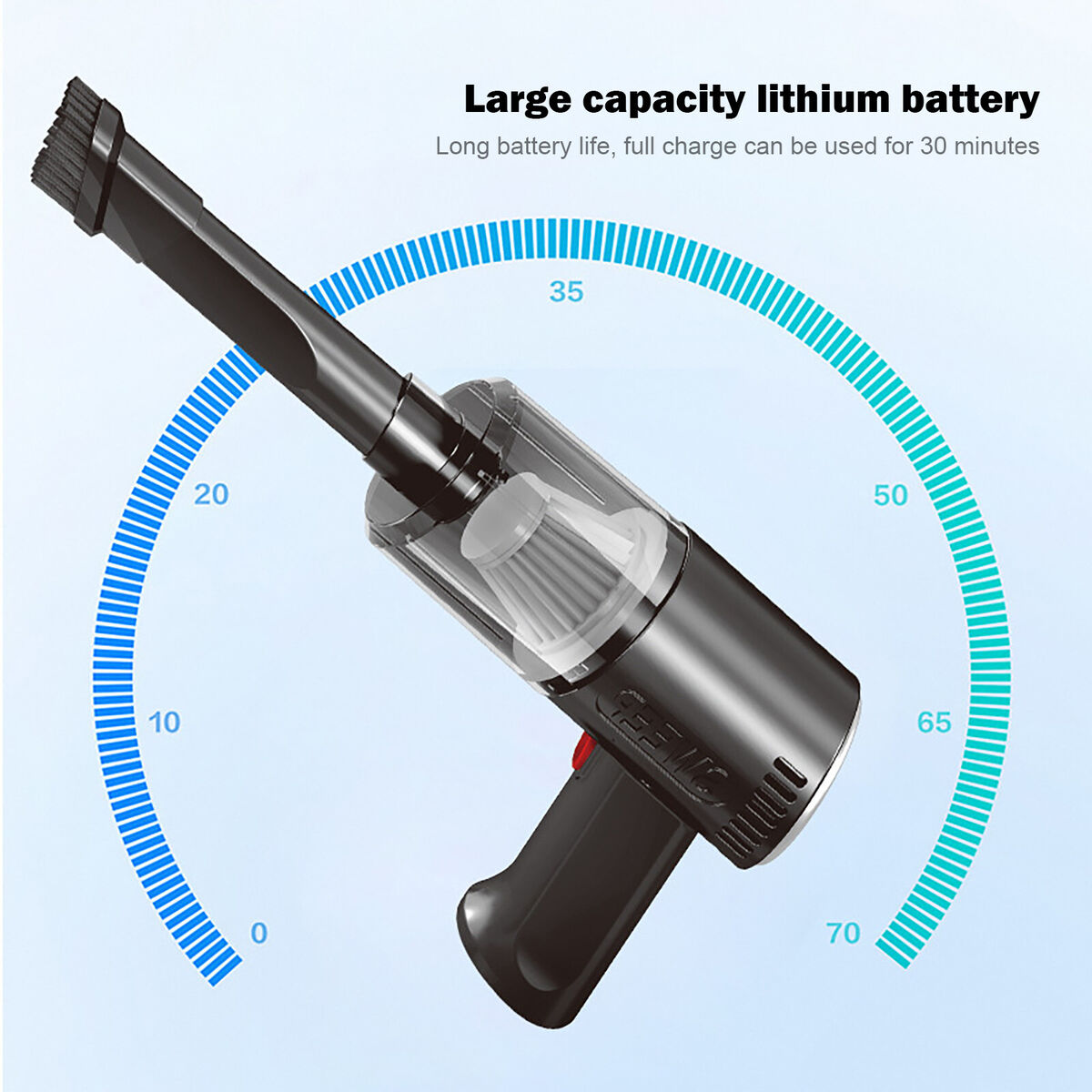 Handheld Car Vacuum Cleaner Portable Cordless Vacuum for Car (Wireless)