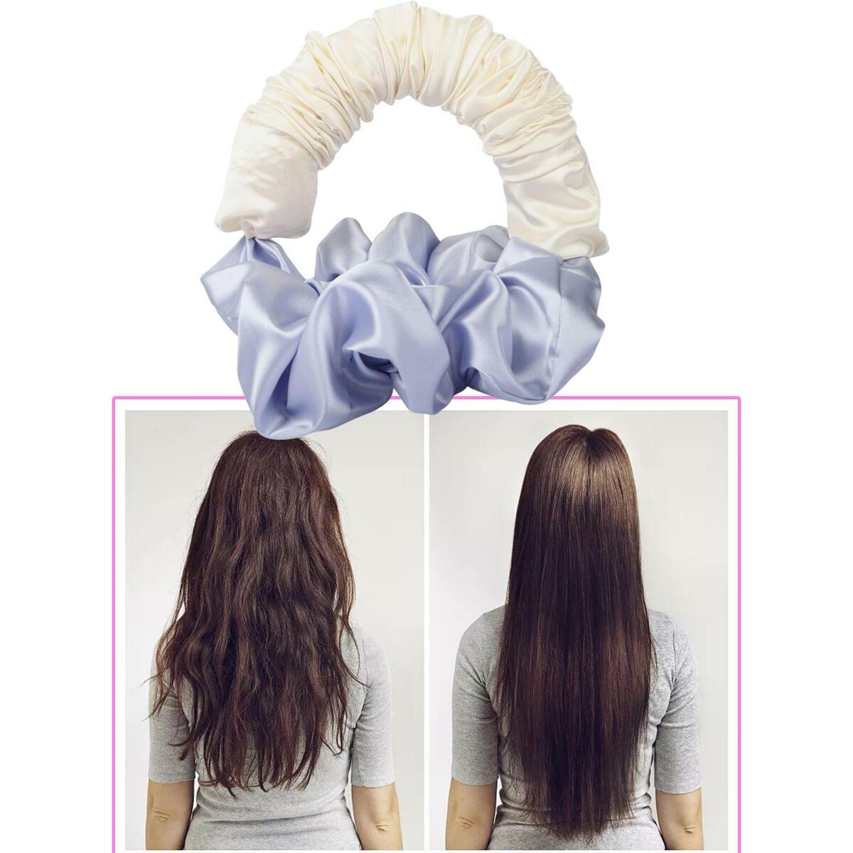 2Pcs hitzeloses Curling Rod  Scrunchies For  Styling