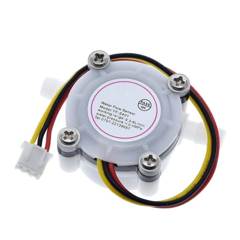 Water Flow Hall Sensor Switch 0.1-6L/min Connect with 6mm Hose for Coffer Maker