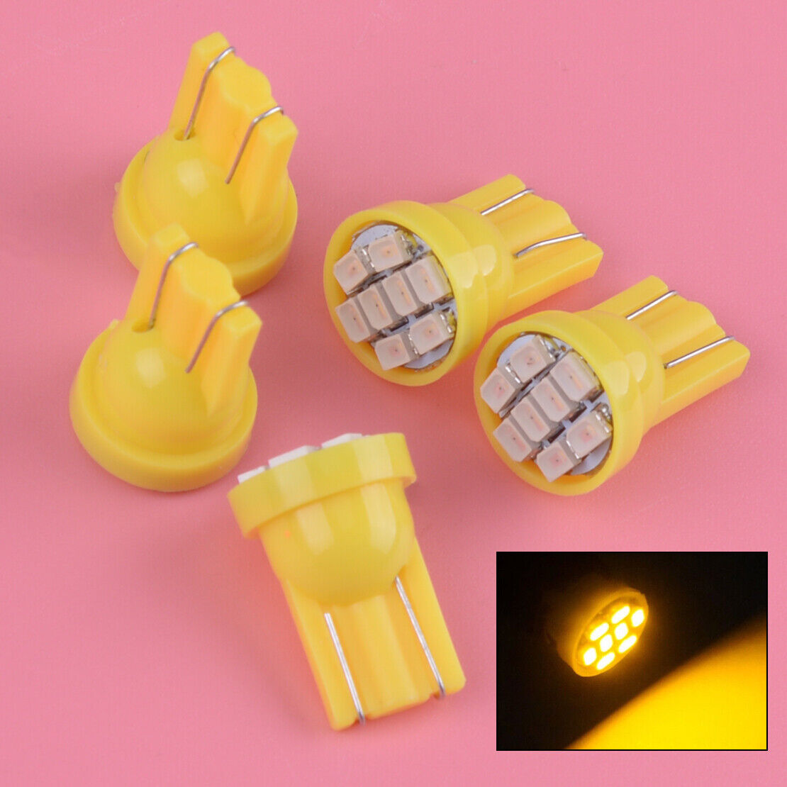 5x Cab Roof Marker Clearance Lamp LED Bulb fit for Ford F250 F350 F450 F650 Li