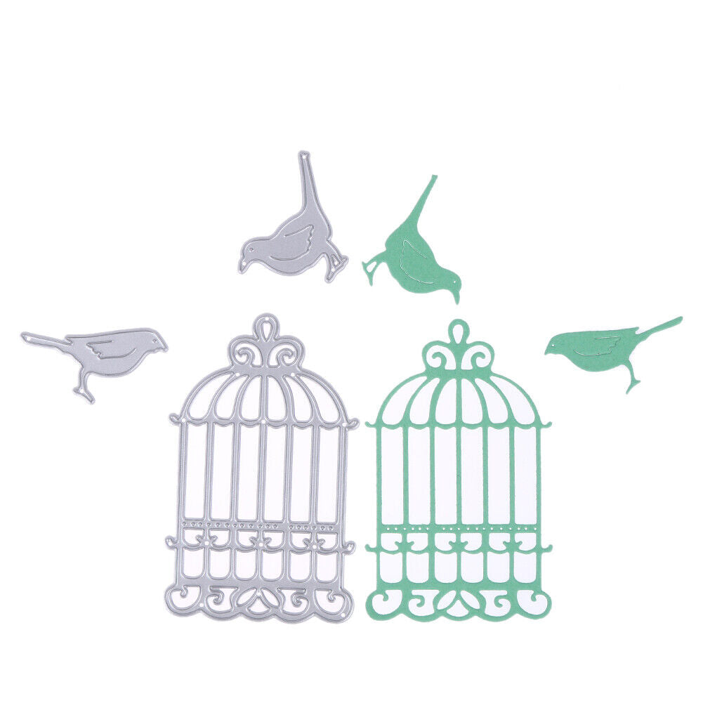 bird net set die cuts  metal die cutting dies in scrapbooking embossing fol
