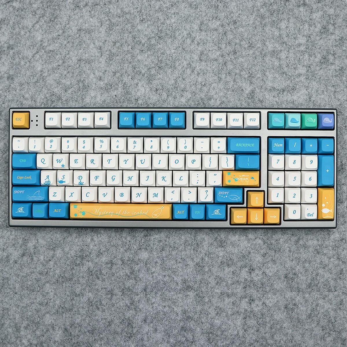137 Key Caps Xda Profile PBT for Mechanical Keyboards 61/64/68/87 Keycaps Direct