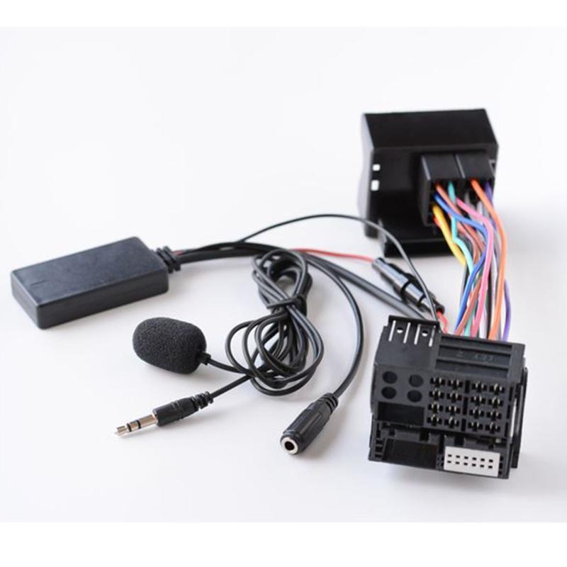 For-Audi A4 B7 A8 R8 A3 Bluetooth-compatible Wireless Radio Stereo Audio Adapter