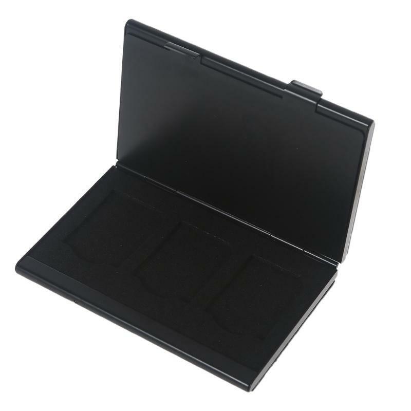 Portable Game Card Case 5-Slot Metal Memory Card Box Carrying Holder Organizer